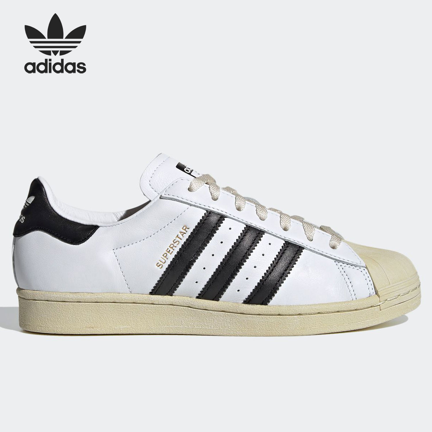Adidas/阿迪达斯官方正品三叶草男女经典贝壳头休闲板鞋 FV2831