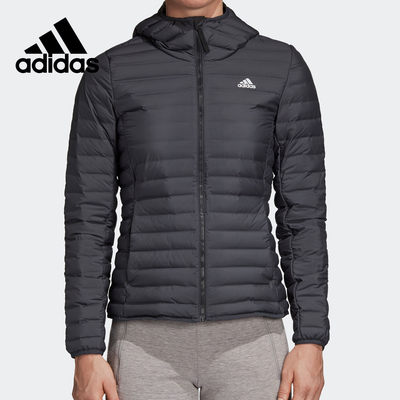 Adidas/阿迪达斯正品女子冬季修身轻薄户外运动羽绒服 CY8735