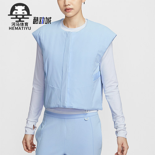 Nike/耐克正品PerfectStretch女士运动休闲日常棉马甲HV3649-441