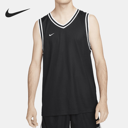 Nike/耐克官方正品DNA Dri-FIT男士无袖V领篮球球衣FQ3708-010