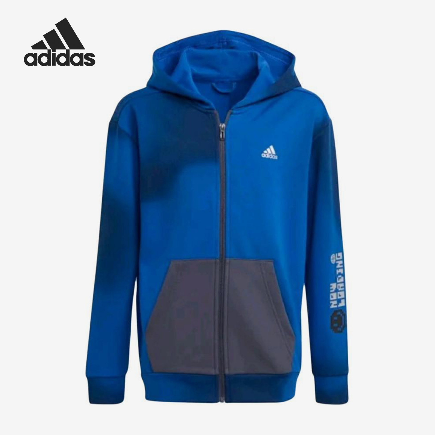 Adidas/阿迪达斯正品2025大童时尚休闲印花连帽外套HU1793,童装/婴儿装/亲子装,普通外套,淘宝优惠券,粉丝福利购,淘宝优惠卷