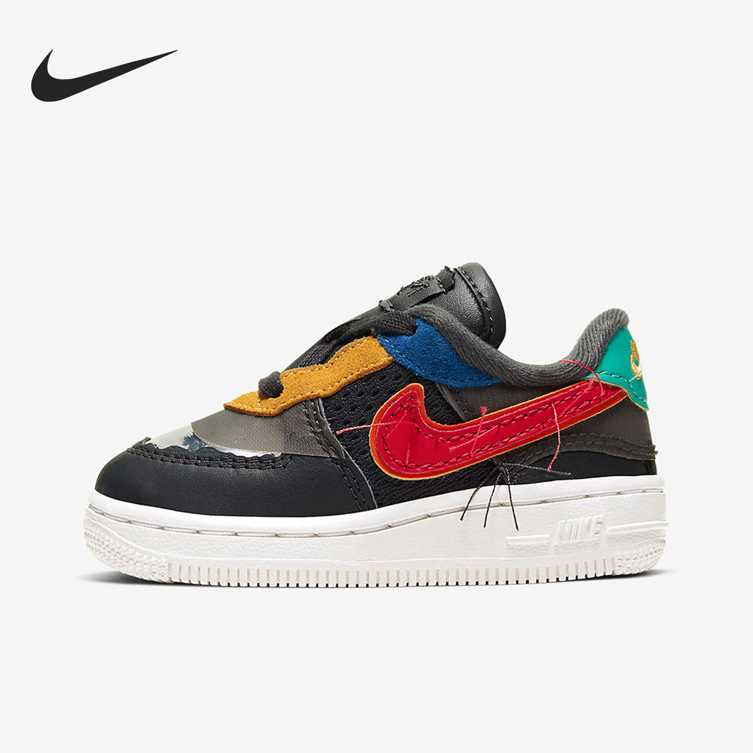 Nike/耐克正品Air Force 1婴童时尚防滑运动板鞋CV2416-001,童鞋/婴儿鞋/亲子鞋,运动鞋,淘宝优惠券,粉丝福利购,淘宝优惠卷