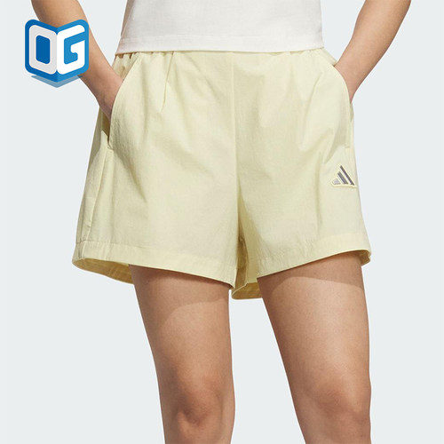 Adidas/阿迪达斯正品2025新款女士跑步训练经典运动短裤JM8825