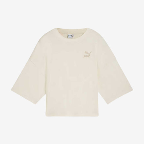 PUMA彪马正品女款BETTER CLASSICS刺绣落肩袖短袖T恤624226-87
