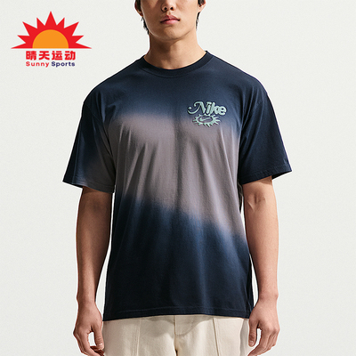 Nike/耐克正品夏季男士运动时尚印花圆领日常休闲T恤IH1152-015