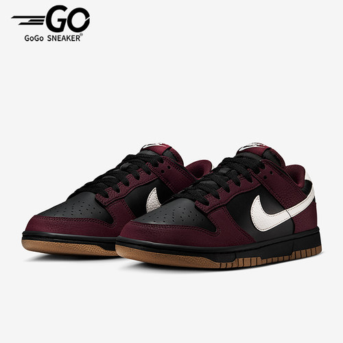 Nike/耐克正品Dunk Low女士系带低帮轻盈休闲运动板鞋HM9658-600