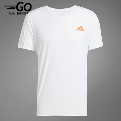 Adidas/阿迪达斯正品经典男士经典跑步健身运动修身圆领T恤JD4200