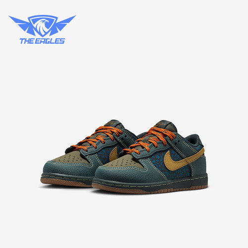 Nike/耐克正品Dunk Low小童运动系带耐磨潮流休闲板鞋IH4043-364