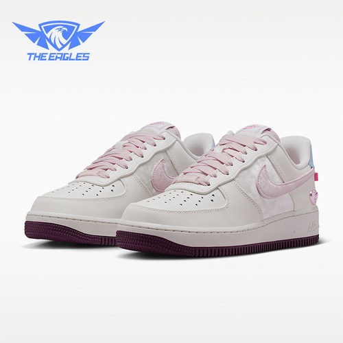 Nike/耐克正品Air Force 1女士日常低帮系带透气休闲鞋IQ4937-161