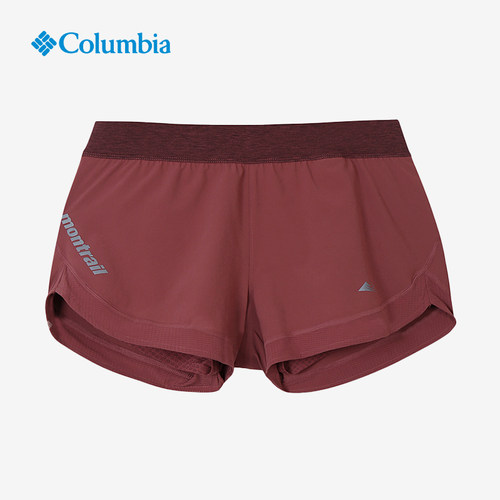 Columbia哥伦比亚正品女子21春户外越野跑降温吸湿短裤AR2678