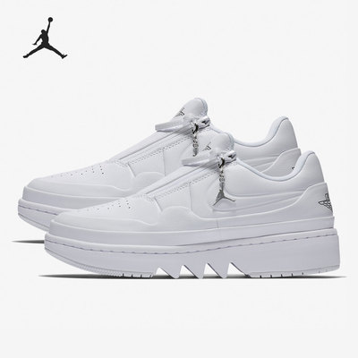 Nike/耐克正品AIR JORDAN 1女子AJ1厚底运动休闲鞋AV4050-100