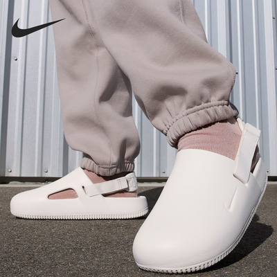 Nike/耐克正品Calm Mule女士舒适透气休闲运动拖鞋FB2185-100