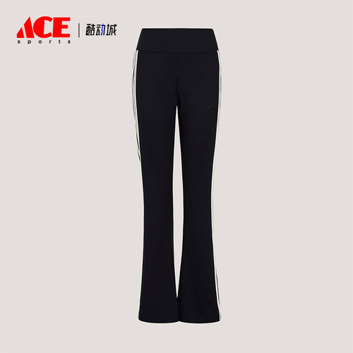 Adidas/阿迪达斯正品FLARED LEG PANT女士运动修身喇叭长裤KX2749