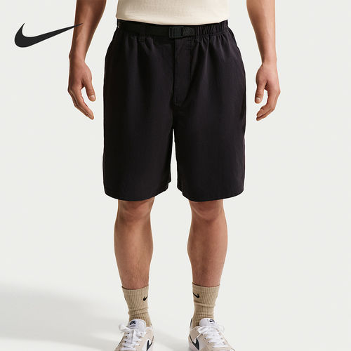 Nike/耐克官方正品夏季男士宽松简约耐穿梭织运动短裤IF1097-010