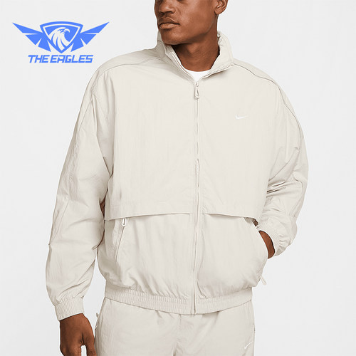 Nike/耐克正品2025新款男士梭织立领拉链经典夹克外套FB8622-072