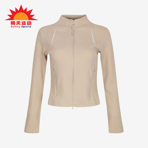 Adidas/阿迪达斯正品女士立领拉链舒适长袖夹克外套KY7842