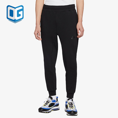Nike/耐克正品新款男士运动休闲针织透气经典束脚长裤CJ4281-010