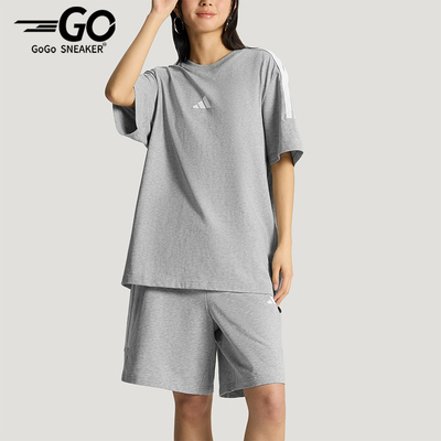 Adidas/阿迪达斯正品U TRACKSUIT男女圆领运动经典短袖套装KX0523