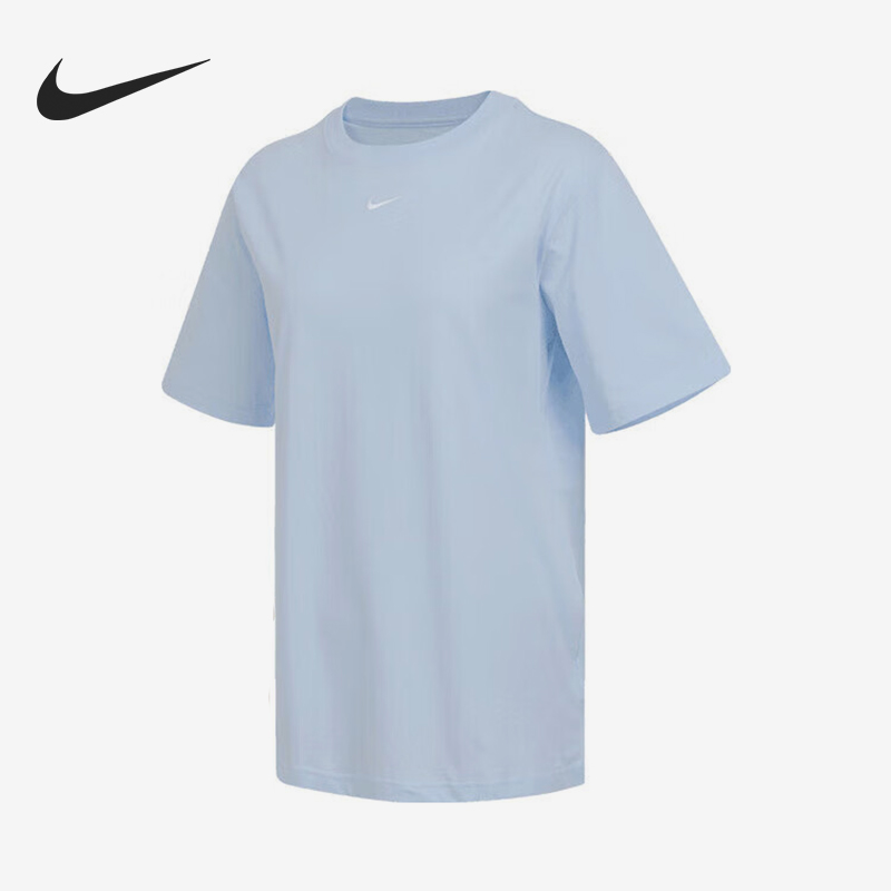 Nike/耐克官方正品2025夏季款女士休闲耐穿户外短袖FD4150-423