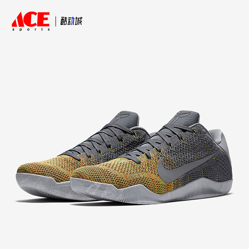 Nike/耐克正品Kobe 11男士减震轻便低帮实战篮球鞋822675-037