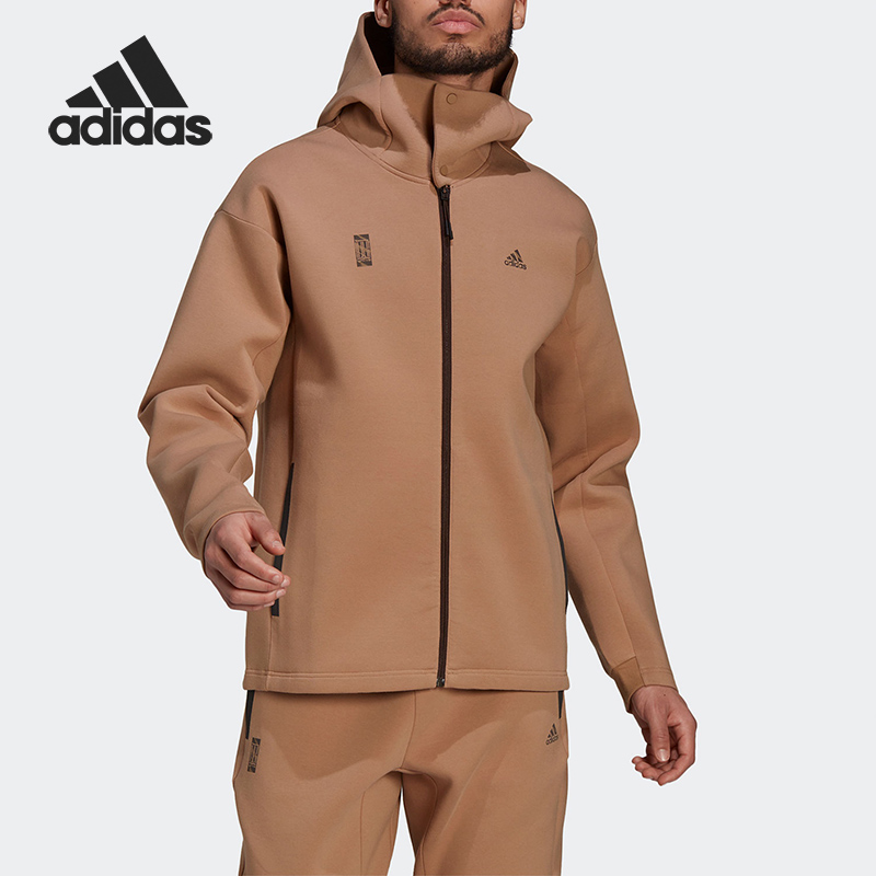 Adidas/阿迪达斯官方正品 HTT WARM 男子休闲运动夹克外套 GU1750