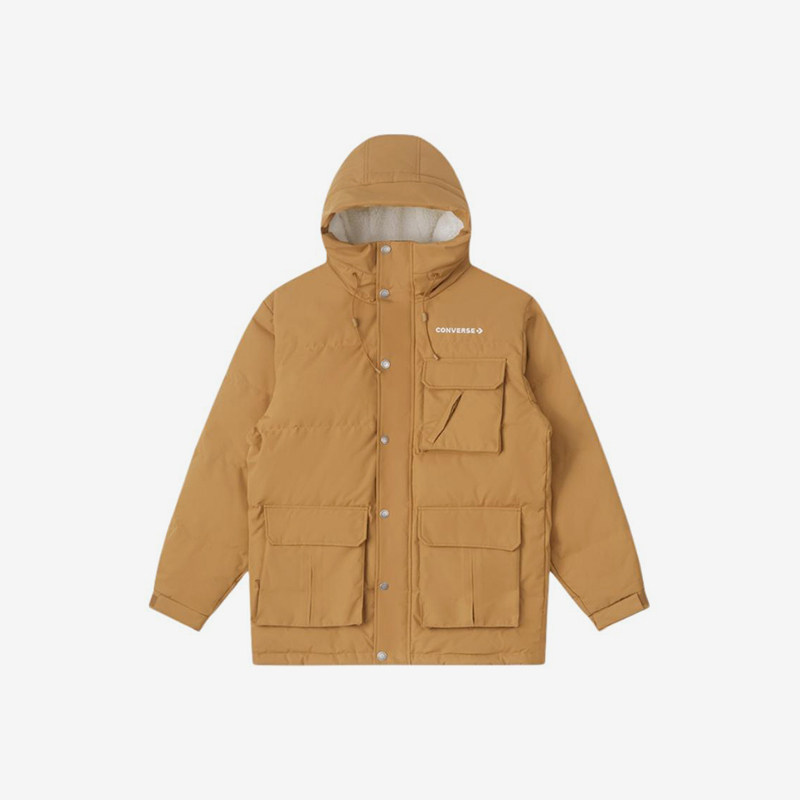 Converse/匡威正品冬季新款男子运动休闲连帽羽绒服10026917-A02