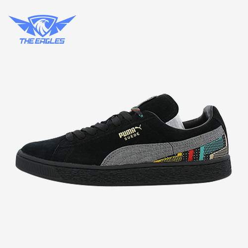 Puma/彪马正品Suede BHM男女防滑轻便经典低帮复古板鞋361874-01