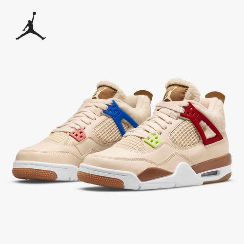 Nike/耐克正品Air Jordan 4 AJ4 女子运动篮球鞋DH0572-264