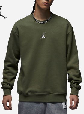 Nike/耐克官方正品Jordan男子保暖防风加绒圆领休闲卫衣FV8451