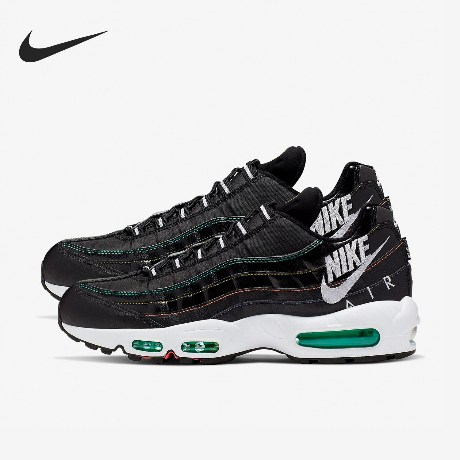 Nike/耐克官方正品 MAX 95 SE 男女舒适缓震气垫跑步鞋AJ2018-023