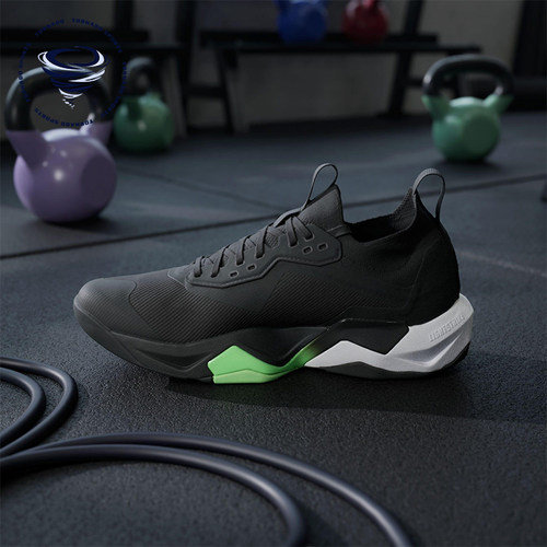 Adidas/阿迪达斯正品2025男士减震透气网面系带运动训练鞋JS3167