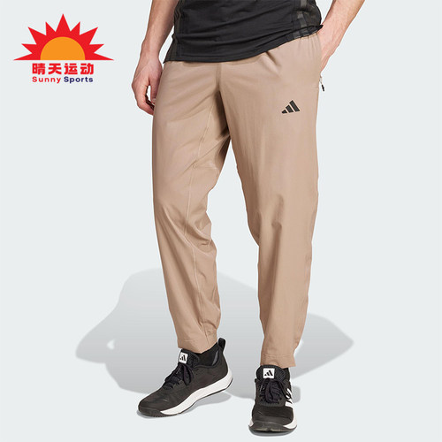 Adidas/阿迪达斯正品TR-ES WOVEN PT男士健身运动透气长裤JW2481