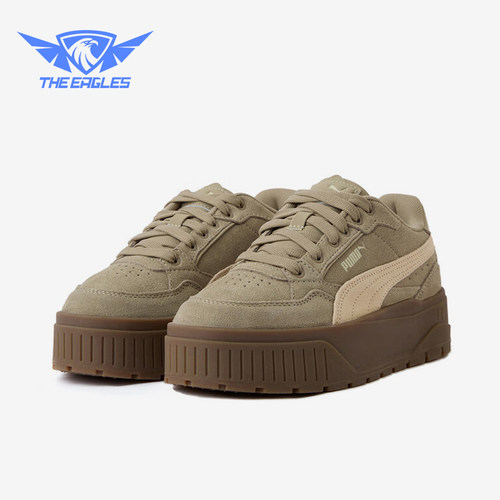 Puma/彪马正品KARMEN男女运动厚底耐磨休闲复古轻便板鞋397462-15