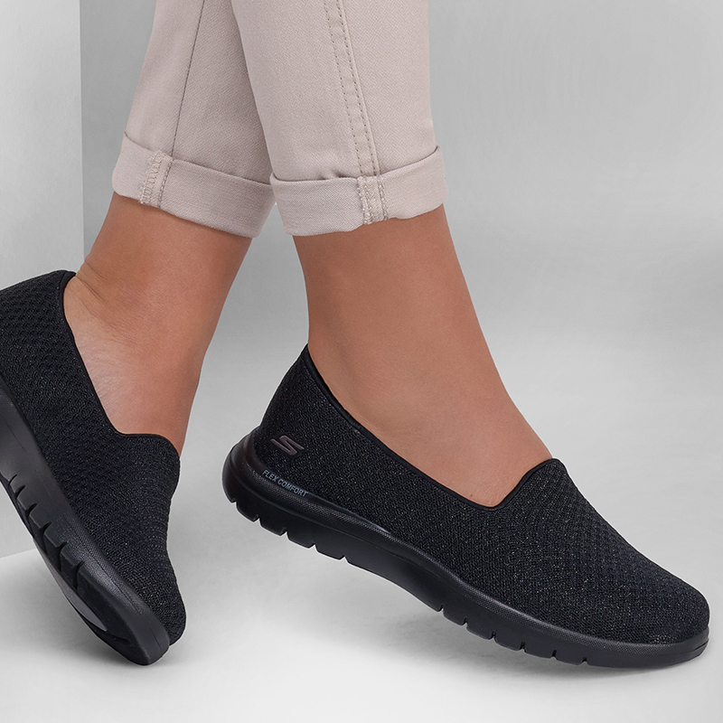 Skechers/斯凯奇正品夏季2024新款女士复古一脚蹬轻便懒人鞋