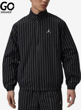 Nike/耐克正品JORDAN新款男黑白色训练经典夹克外套IR6302-010