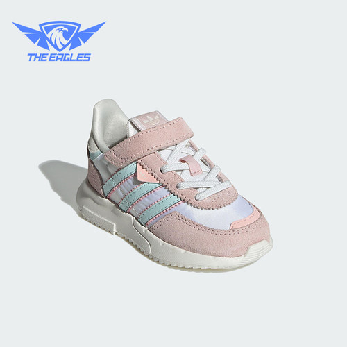 Adidas/阿迪达斯正品三叶草婴童轻便透气运动休闲鞋JR7992
