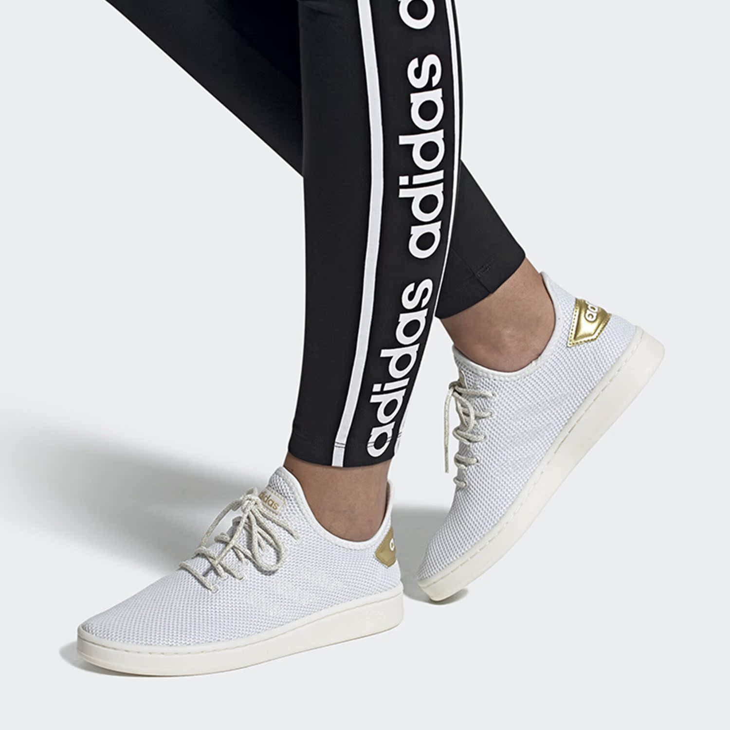 Adidas/阿迪达斯正品neo COURT ADAPT 女子鞋休闲运动鞋 EE8114