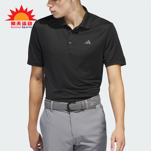 Adidas/阿迪达斯正品2025夏季男士透气经典运动翻领POLO衫IN6418