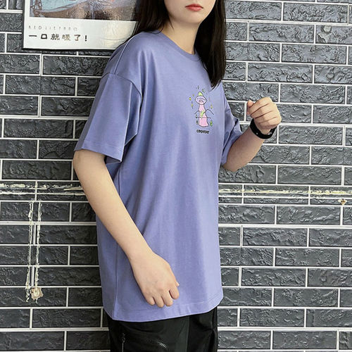 Converse/匡威正品夏季女士卡通图案印花圆领短袖T恤10024873-A03