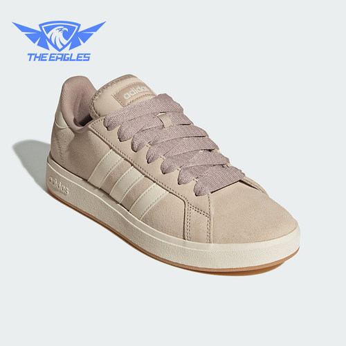 Adidas/阿迪达斯正品GRAND COURT男女经典透气运动休闲鞋JR7076