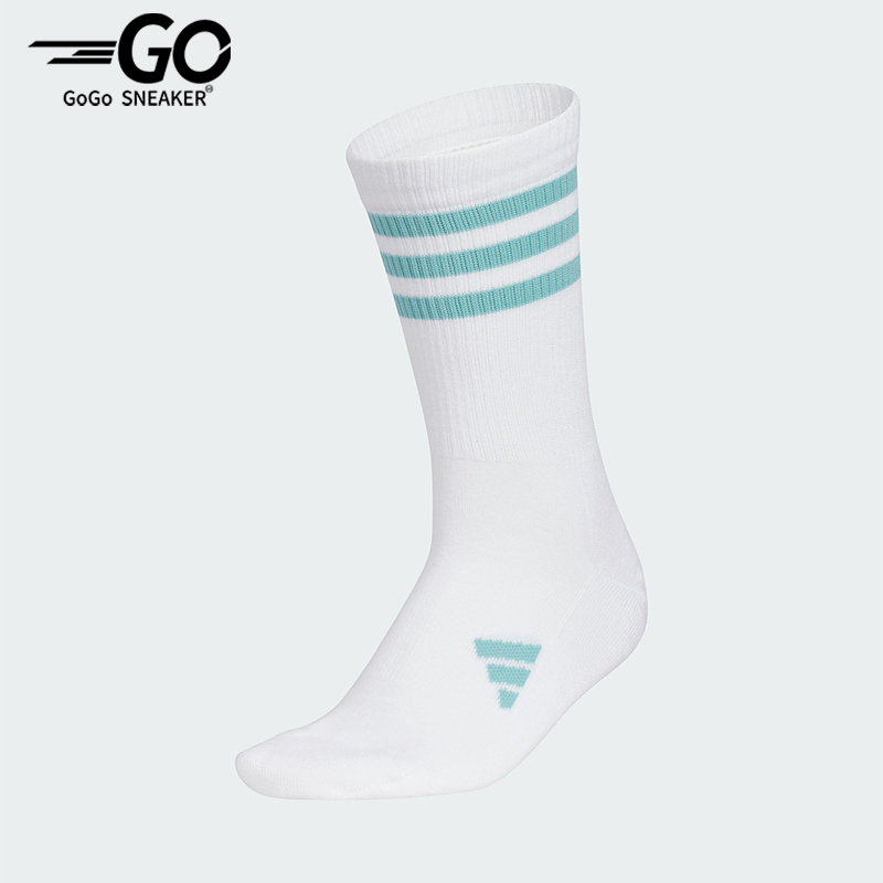 Adidas/阿迪达斯正品3-STRIPES CREW 女士经典运动袜一双装JM0222