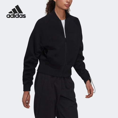 Adidas/阿迪达斯正品W AOP TT女子运动休闲夹克外套HI0029
