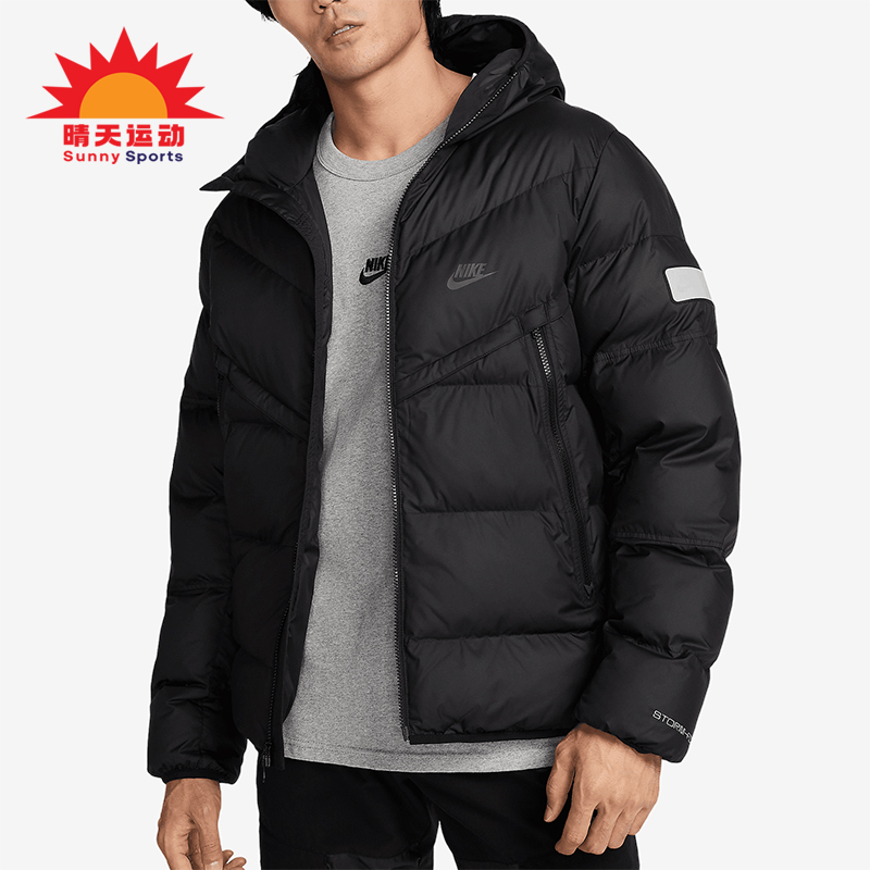 耐克男士保暖拒水夹克