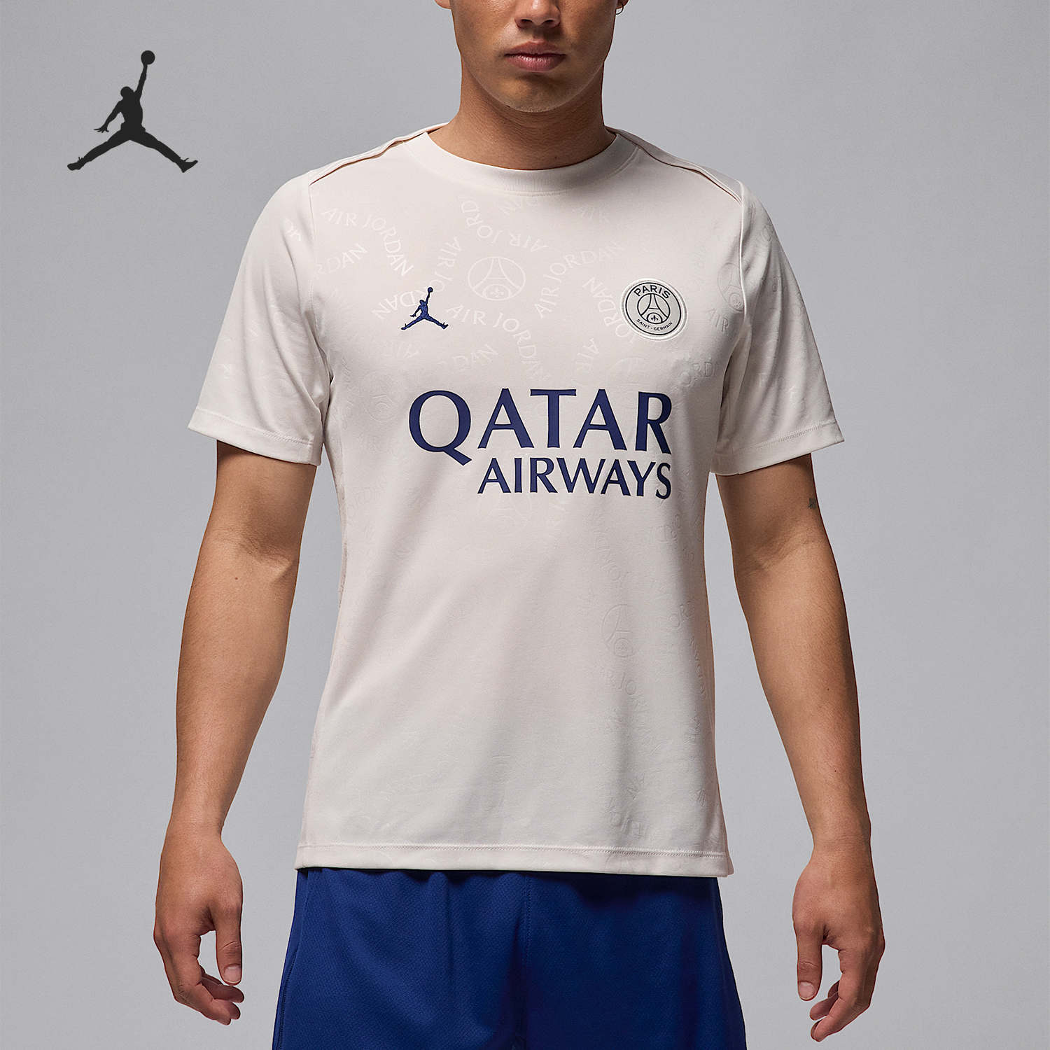 Nike/耐克官方正品2025JORDAN男士透气运动印花短袖HJ2987-030