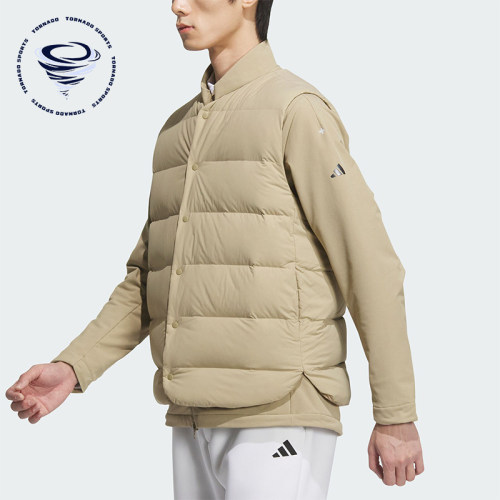 Adidas/阿迪达斯正品运动男士三合一保暖立领羽绒马甲IM7309