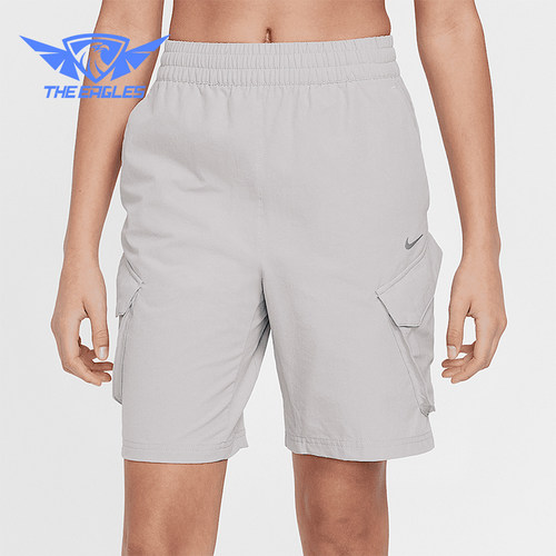 Nike/耐克正品夏季新款大童户外复古梭织休闲运动长裤FZ4903-009