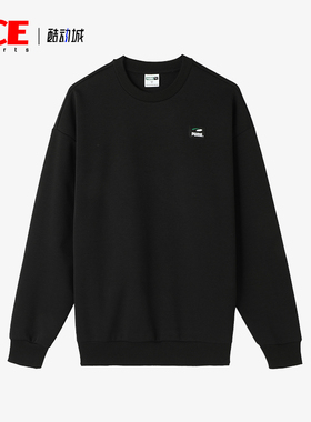 Puma/彪马正品PUMAS Crew男士运动保暖时尚休闲印花圆领卫衣