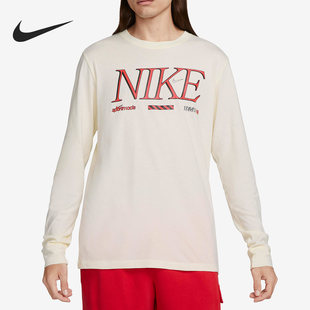 耐克正品 T恤FD1340 新款 休闲简约运动长袖 110 男子时尚 Nike