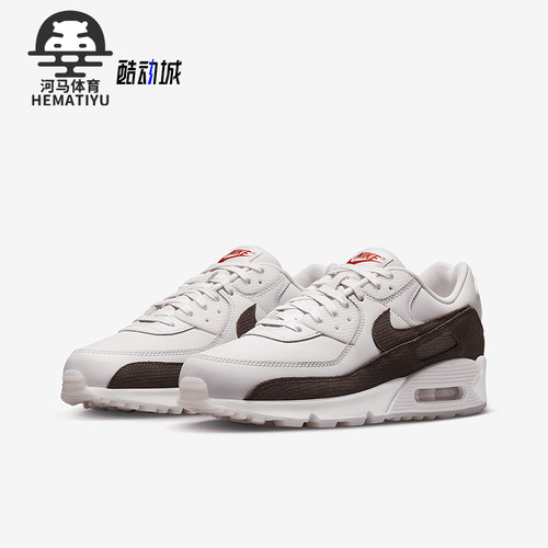 Nike/耐克正品Air Max 90男士耐磨气垫拼接减震跑步鞋FD0789-600