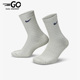耐克正品 Dri FIT透气男女一双装 Nike 运动中筒袜DR9994 034